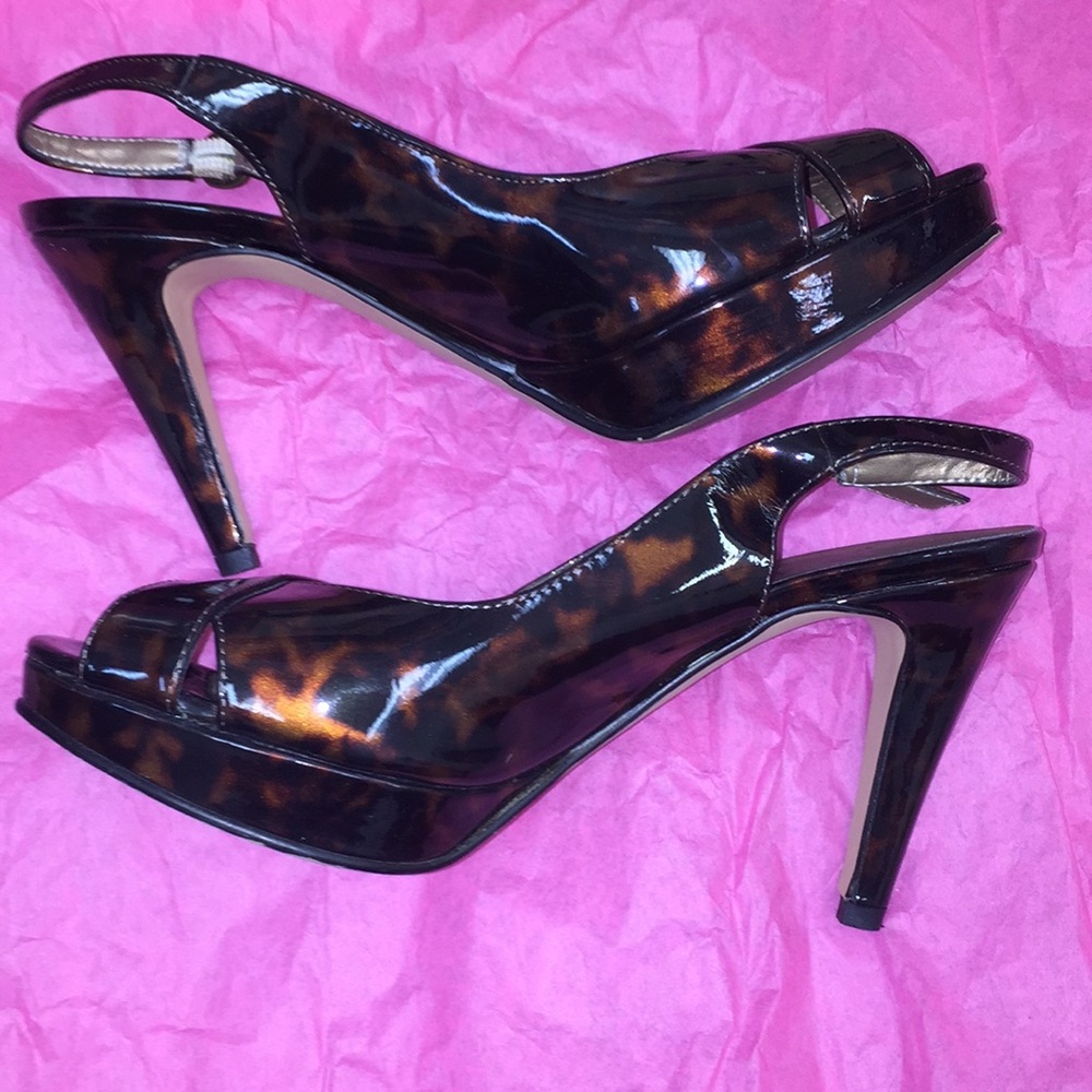 Chico’s animal print heels